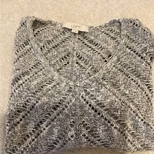 LOFT Women's Gray Sweater